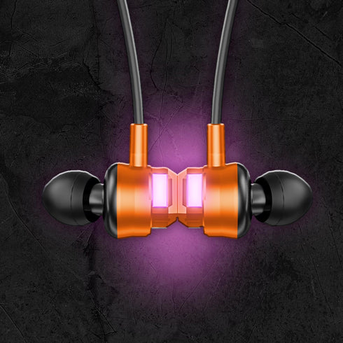 MANHATTAN Bluetooth Wireless Neckband Headphones — Earbud Earphones with 15H Playtime, Noise-Isolating, IPX4 Water Resistant, Built-in Mic – for W...