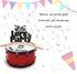 Let's Party Drums Cake Topper for Music Birthday Rock and Roll 80's Themed Party Decorations...