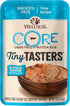 Wellness CORE Tiny Tasters Wet Cat Food, Complete & Balanced Natural Pet Food, Made with Real Meat, 1.75-Ounce Pouch, 12 Pack (Adult Cat, Tuna Pat...