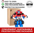 Transformers Playskool Heroes Rescue Bots Optimus Prime, Converting Toy Robot Action Figure, Ages 3 and Up...