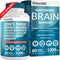 14-in-1 Lions Mane Supplement Capsules - Nootropic Brain Supplement with Ginkgo Biloba for Brain Support, Memory and Focus - Alpha GPC, L Theanine...