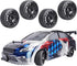 12mm Hex Preglued Wheels Tires Set 1/10 On Road RC Car Compatible with Tamiya TT02 TT01 Traxxas 4tec 2.0 3.0 Touring...