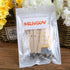 MILIVIXAY 3.5" Candle Wick Bundle: 100PCS Candle Wicks, 100PCS Candle Wick Stickers and 6PCS Wooden Candle Wick Holders - Wicks Coated with Paraff...
