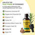 Seven Minerals, NEW Rosemary Oil for Hair Growth, Infused with Jamaican Black Castor Oil, Vitamin E, Mint & Natural Hair Strengthening Oils, Thick...