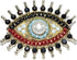 Lucky Charm Evil Eye Aojo Brooch Pin for Women Fully-Jewelled with Freshwater Pearl& Rhinestone Crystal for Wedding Party Prom Gift Necklace Dual ...