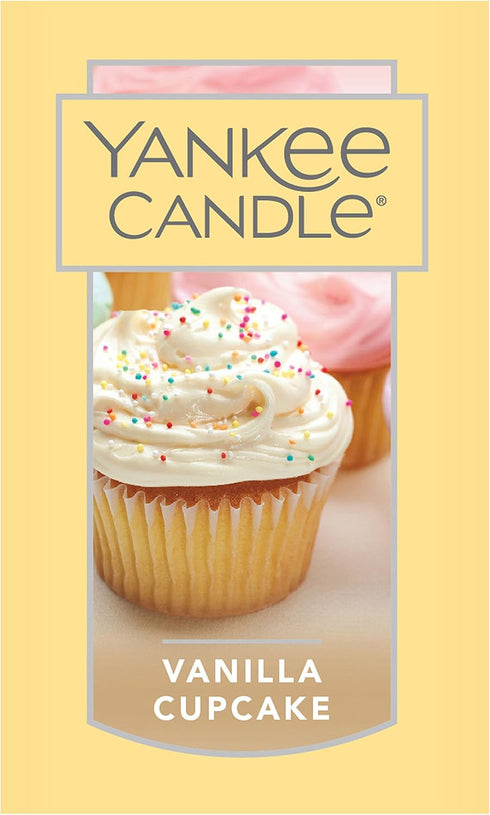Yankee Candle Vanilla Cupcake Scented Classic 22oz Large Jar Single Wick Candle, Over 110 Hours of Burn Time, Ideal for Creating Relaxing Ambience...