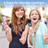 COMLIFE Handheld Mini Fan, 2 PACK Portable Turbo Fan, Recharged Battery Operated Personal Small Pocket Fan with 3 Speed for Women Men Girls Kids I...