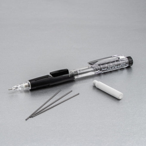 Pentel Twist-Erase Click Mechanical Pencils, (0.9mm), Pack of 6 Pencils + 2 Lead Refills...