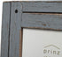 Prinz Homestead 5-Inch by 7-Inch Rustic Wood Picture Frame in Distressed Finish, Tabletop or Wall Mount, Gray...
