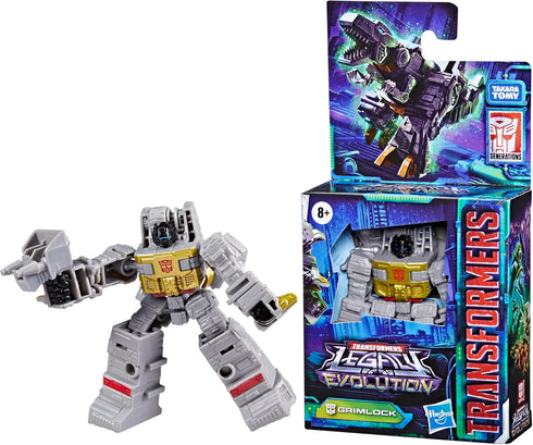 Transformers Toys Legacy Evolution Core Grimlock Toy, 3.5-inch, Action Figure for Boys and Girls Ages 8 and Up...