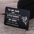 Son to My Dad Wallet Insert Card Valentine’s Day Gifs From Son For Dad Fathers Day Gifs Christmas Birthday Son To Step Dad from Little boy Kids I ...