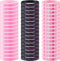 48 Pcs Breast Cancer Bracelets- Pink Ribbon Breast Cancer Awareness Silicone Wristbands Hope Faith Strength Courage Wristbands for Party Supplies ...