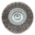Forney 72736 Wire Wheel Brush, Fine Crimped with 1/4-Inch Hex Shank, 3-Inch-by-.008-Inch...