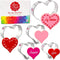 Heart Cookie Cutters 5-Pc. Set Made in USA by Ann Clark, 5", 4.25", 4", 3.5", 3"...