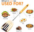 Alpine Cuisine Spatula with Wood Handle 10-Inches - Chrome Heat Resistant Kitchen Spatulas - Barbecue Spatulas Turner for Cooking - Dishwasher Saf...
