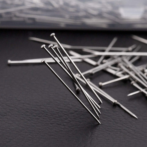 AIEX 1000 Pieces 1 Inch Sewing Pins Head Pins Fine Satin Pin Straight for Dressmaker Jewelry Craft Sewing Projects...