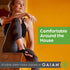 Gaiam Grippy Studio Yoga Socks for Extra Grip in Standard or Hot Yoga...