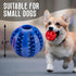 Fillable Treat Ball for Dogs to Keep Them Busy for Hours, 1.5" Puppy Puzzle Balls for Teething Dogs, Dog Crate Mind Stimulating Games for Puppy Bo...
