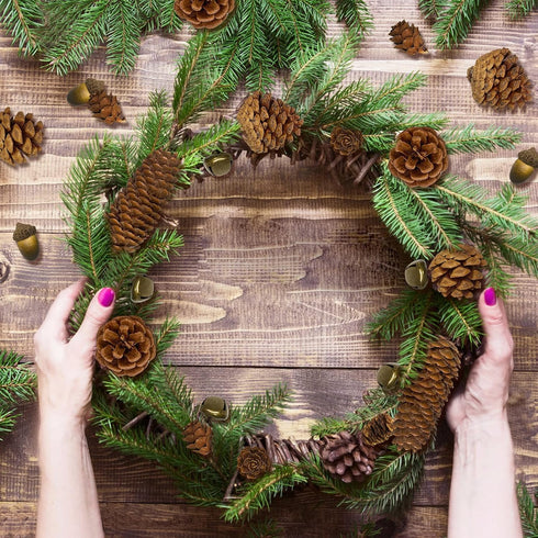 72Pcs Pine Cone Set, Natural Pinecone Acorns Pine Cones Ornaments for Autumn and Winter Crafts Decorating, Christmas Decor, Bowl Vase Fillers...