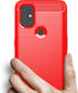 Osophter for Oneplus Nord N10 Case Shock-Absorption Flexible TPU Rubber Protective Cell Phone Cover for Oneplus Nord N10 5G(Red)...