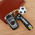 Soccer Keychain Gift, Novelty Key Chain for Boys Sports Fan Silicone Football Keyrings for Party Favors Reward Gift...