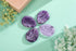 CrystalTears Amethyst Crystal Worry Stone Thumble Polished Healing Crystals Pocket Palm Stone Thumb Worry Stones for Anxiety Stress Relief Crystal...