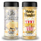 Smash Seasonings White Cheddar Cheese & Movie Theater Butter - 2 Pack of Delicious Popcorn Flavoring Seasoning in a Shaker Bottle - Enhance Your S...