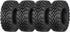 4PCS 1.33 Inch Rubber Butyl Rain Forest Mud Tire with Sponge Liner for 1/18 1/24 Scx24 Fcx24 TRX-4M Bronco RC Car Wheel Upgrade Accessories...