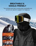 AstroAI Balaclava Ski Mask Winter Fleece Thermal Face Mask Cover for Men Women Warmer Windproof Breathable, Cold Weather Gear for Skiing, Outdoor ...