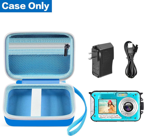 Digital Camera Case Compatible with CAMKORY/for YISENCE/for VAHOIALD/for Kodak Pixpro/for Canon PowerShot ELPH 180 190/ for Sony DSCW800 DSCW830 K...