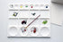 Paint Palette with 20 Wells | Painting Supplies Tray for Watercolor, Oil, Acrylic Paints | Empty Plastic Wet Artist Mixing Art Paint Holder Organi...