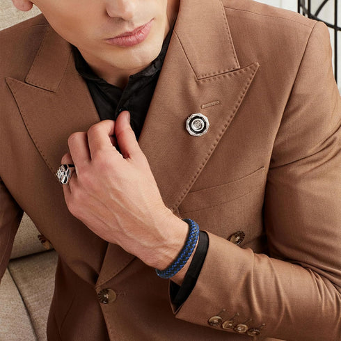 VNOX Men's Inspirational Mantra Engarved Handmade Braided Leather Adjustable Cuff Bangle Bracelet Encouragement Motivational Gift for Men...