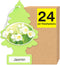 LITTLE TREES Air Fresheners Car Air Freshener. Hanging Tree Provides Long Lasting Scent for Auto or Home. Jasmin, 24 Air Fresheners...