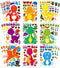 27 Pieces Make Your Own Dinosaur Stickers Make A Face Stickers for Kids Toddlers with Dinosaur System DIY Craft Stickers Kids Party Favor Supplies...
