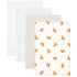 Luvable Friends Unisex Baby Cotton Flannel Receiving Blankets, Fox 4-Pack, One Size...
