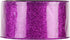 MEEDEE Purple Glitter Ribbon Halloween Ribbon 2.5 Inch Purple Wired Ribbon by 25 Yards Purple Tree Ribbon Purple Christmas Ribbon Purple Ribbon fo...