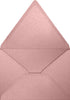 LUXPaper A6 Contour Flap Invitation Envelopes | 4 3/4" x 6 1/2" | Misty Rose Metallic | 84lb. Text | 50 Qty...