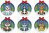 Design Works Crafts Rustic Animals Counted Cross Stitch Ornament Kit - Set of 6...