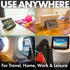 Ipad Stand Holder Airplane Travel Essential - Extra Large 12x7” Flexible Plane Phone and Tablet Stand Holder for Kindle, Bed, Desk, Office, in fli...