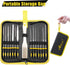 Topec Small File Set, Needle Diamond Files 15PCS, 7pcs Jewlers Files & 7pcs Steel Files with Metal Brush and Storage Bag?for Precision Metal File ...