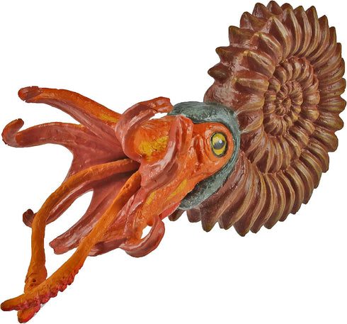 Safari Ltd. Ammonite Figurine - Detailed 5.25" Marine Mollusc Figure - Educational Toy for Boys, Girls, and Kids Ages 3+...