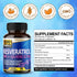 VEGATOT 10 in 1 High Strength Resveratrol 11,500MG with Quercetin Healthy Aging Immune Brain Boost Joint Support (90 Count (Pack of 1))...