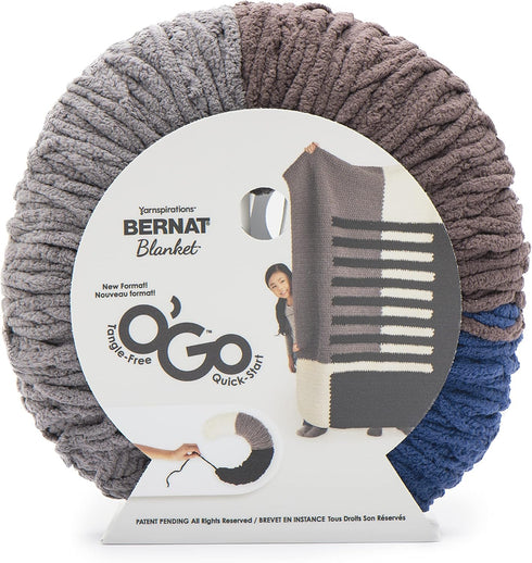 Bernat Blanket O'GO Yarn, 1 Pack, London...
