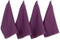 DII Basic Terry Collection Windowpane Dishtowel Set, 16x26, Eggplant Solid, 4 Piece...
