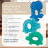 Itzy Ritzy Water-Filled Teethers - Cold Cutie Coolers Textured On Both Sides to Massage Sore Gums & Emerging Teeth - Can Be Chilled in Refrigerato...
