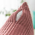 Home Brilliant Pink Pillow Cover 18x18 Striped Velvet Corduroy Decorative Pink Throw Pillows for Couch Bedroom Girls Room, (45x45 cm, 18inch), Dry...