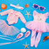 Kajaia 8 Pcs 18 Inch Doll Ballet Ballerina Outfits 18 Inch Doll Clothes and Accessories Ballet Tutu Dance Dress Ballet Shoes Headband Doll Clothes...