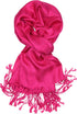 Achillea Large Soft Silky Pashmina Shawl Wrap Scarf in Solid Colors...