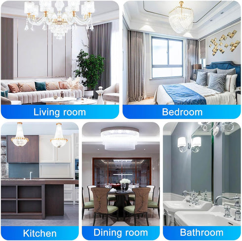 G9 LED Bulb Dimmable,60W 75W 80W Halogen Equivalent, Daylight White 6000K 8W 800LM T4 COB G9 Base LED Bulb Bi Pin Base Chandelier Lighting, No-Fli...
