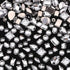 320 Pieces Sew on Rhinestone Sew Crystals Acrylic Gems Sewing Claw Rhinestone Flatback Gemstones with Hole Silver Prong in Mix Shape Mixed Size fo...
